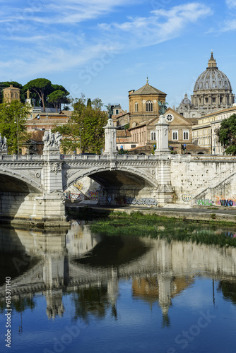 Pont sur le Tibre à Rome