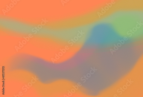 Abstract color gradation background with colorful dots texture