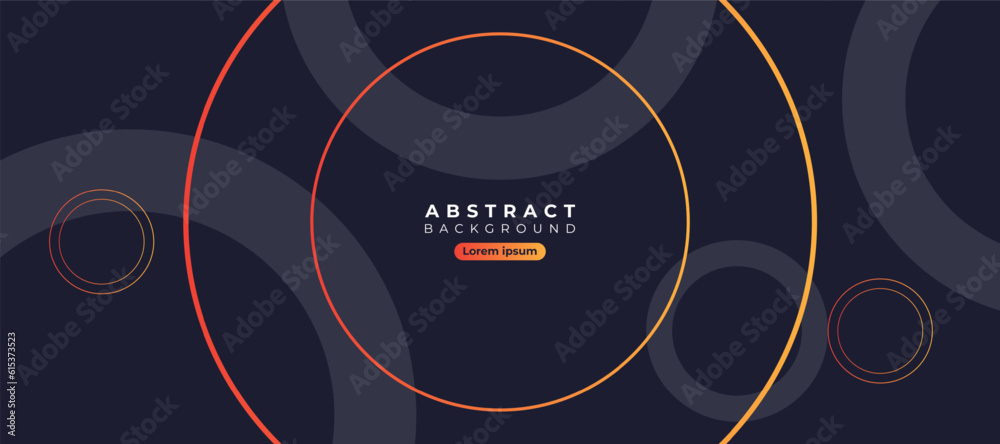 Obraz premium abstract modern orange background vector illustration