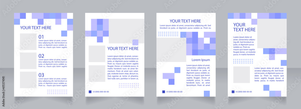 Real estate broker advertisement blank brochure layout design. Realtor. Vertical poster template set with empty copy space for text. Premade corporate reports collection. Editable flyer paper pages Real estate broker advertisement blank brochure layout design. Realtor. Vertical poster template set with empty copy space for text. Premade corporate reports collection. Editable flyer paper pages
