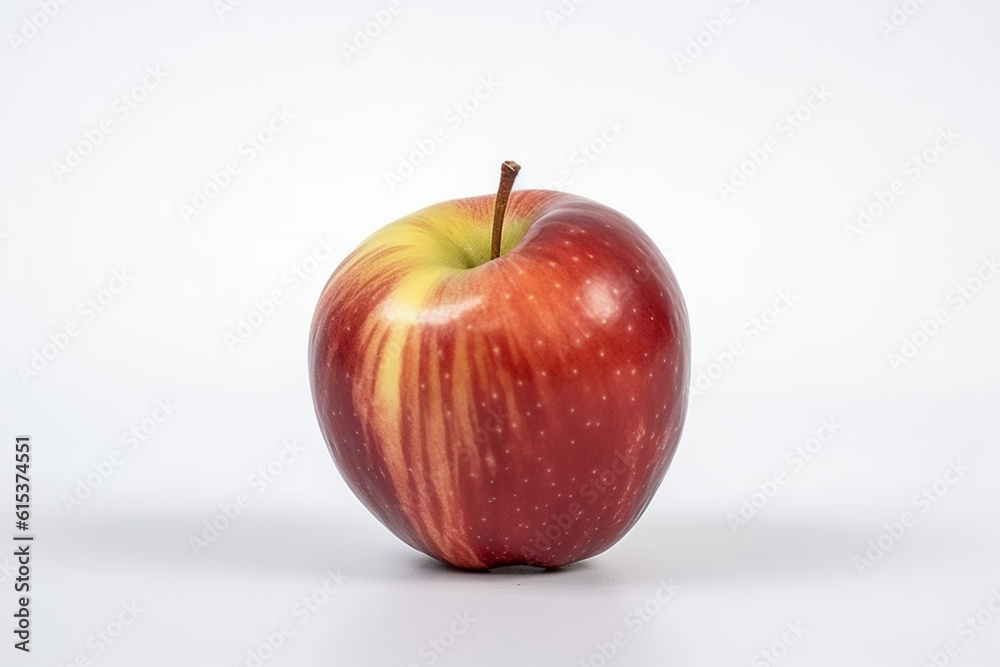 apple on white background apple on white background