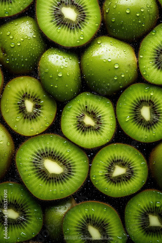 Background of Kiwi , HD, Decorate with water drops, Background Wallpaper, Desktop Wallpaper