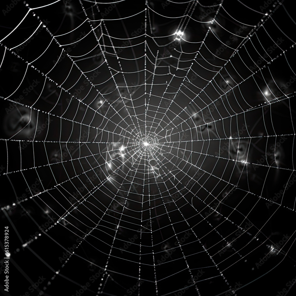 The Art of Deception: Spider's Web Depicting Marketing Falsehoods