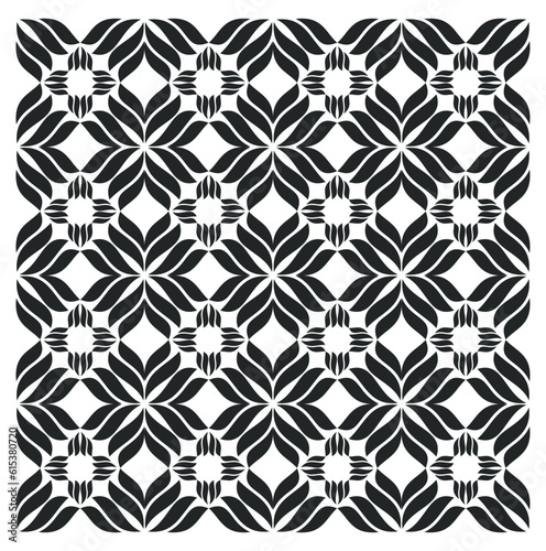 Vector illustration geometric black-and-white pattern rectangle. Seamless vector pattern. Abstract geometric background. Linear grid structure from rectangles
