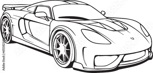 sports car drawings fun educational coloring pages for kids print ready pictures in so size