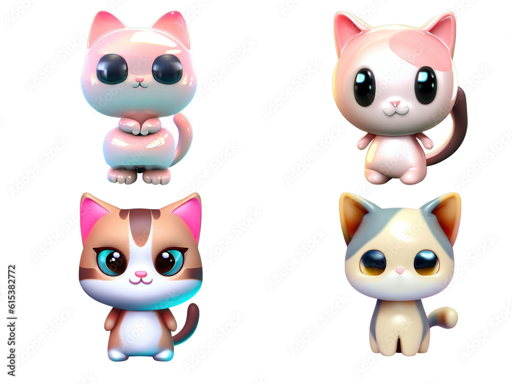 set of cats set of cats