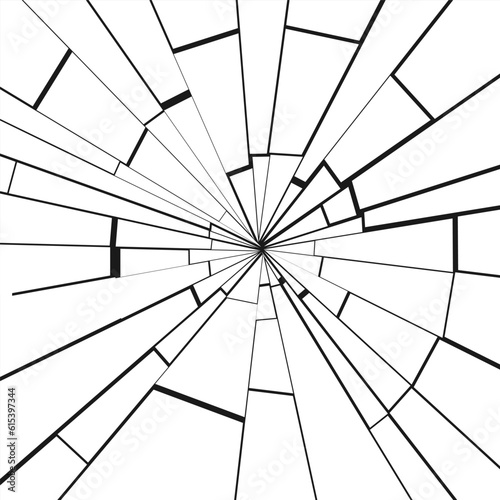 Broken glass vector overlay