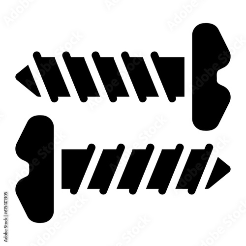 screws glyph icon