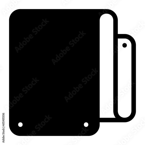 tarp glyph icon