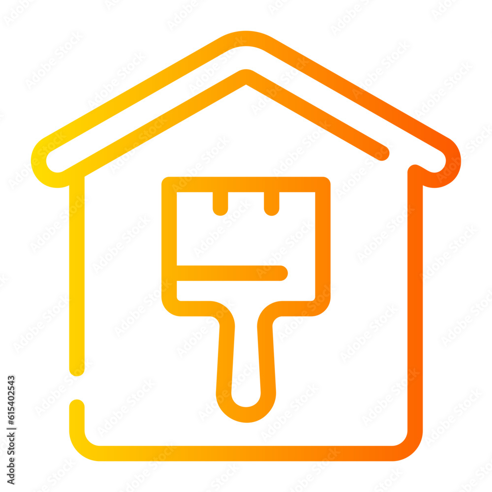 painting gradient icon