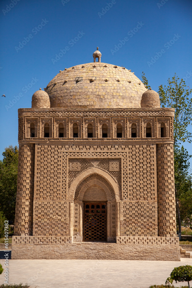 a brown building in bukhara uzbekistan