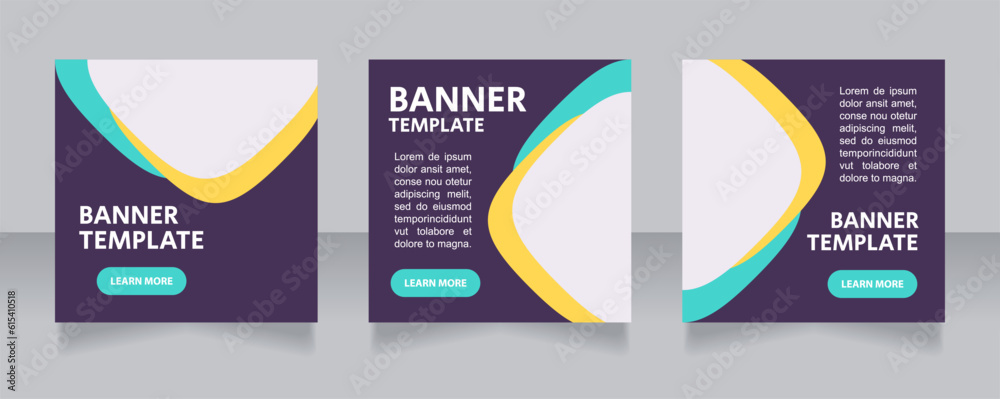 Fitness club and sports training web banner design template. Vector flyer with text space. Advertising placard with customized copyspace. Printable poster for advertising. Arial font used Fitness club and sports training web banner design template. Vector flyer with text space. Advertising placard with customized copyspace. Printable poster for advertising. Arial font used