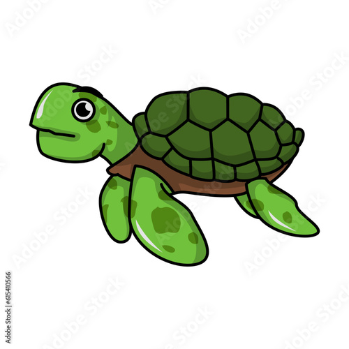 turtle sea animal cartoon