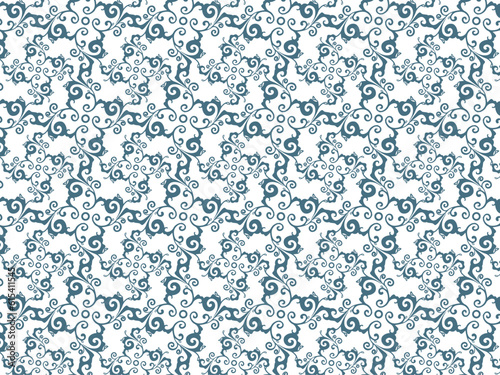 Spiral leaf pattern