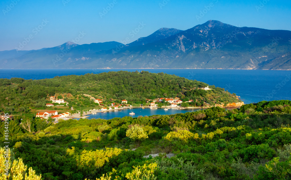 coast of Samos island,Greece