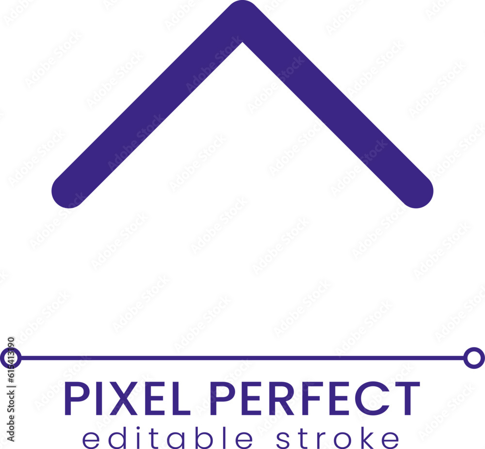 Scroll up pixel perfect RGB color ui icon. View chat history. Previous message. Simple filled line element. GUI, UX design for mobile app. Vector isolated pictogram. Editable stroke. Poppins font used Scroll up pixel perfect RGB color ui icon. View chat history. Previous message. Simple filled line element. GUI, UX design for mobile app. Vector isolated pictogram. Editable stroke. Poppins font used