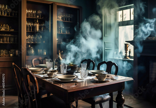 smoke in the dining room