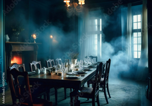 smoke in the dining room photo