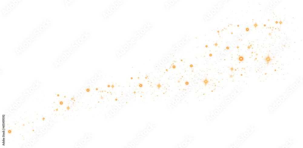 Golden glitter wave abstract illustration. Golden stars dust trail sparkling particles isolated on transparent background. Magic concept. PNG. Golden glitter wave abstract illustration. Golden stars dust trail sparkling particles isolated on transparent background. Magic concept. PNG.