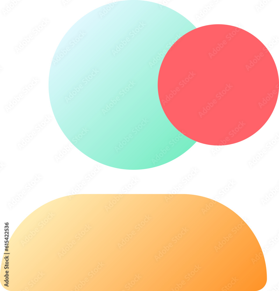 Notification from personal page pixel perfect flat gradient color ui icon. Message from system. Simple filled pictogram. GUI, UX design for mobile application. Vector isolated RGB illustration Notification from personal page pixel perfect flat gradient color ui icon. Message from system. Simple filled pictogram. GUI, UX design for mobile application. Vector isolated RGB illustration