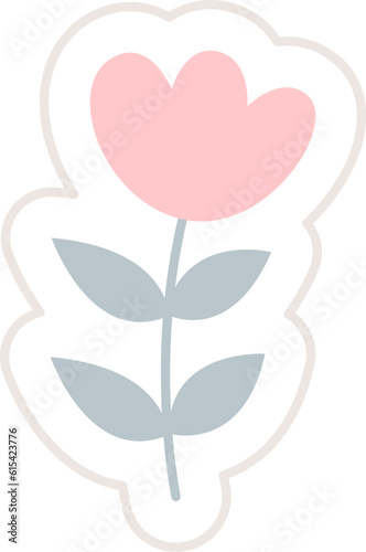 Flower Childish Sticker