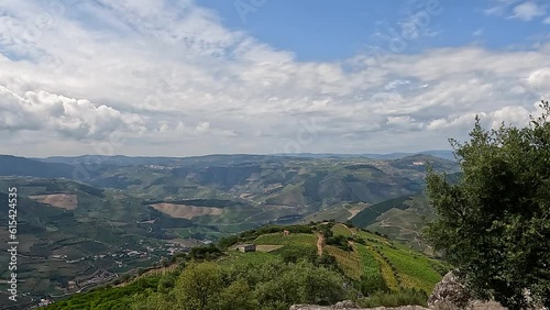 O Douro Visto do Miradouro de São Leonardo em Galafura