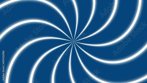  Loop animation of swirl blue navy sunbrust light spinning photo