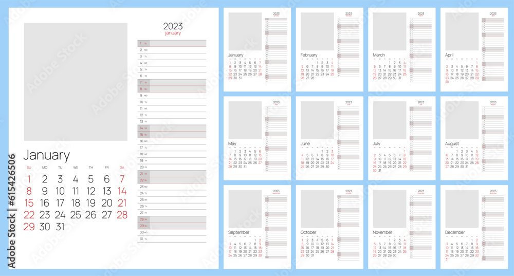 Calendar Planner for 2023. Calendar template for 2023. Stationery Design Print Template. Calendar Planner Organization Management. Calendar Planner for 2023. Calendar template for 2023. Stationery Design Print Template. Calendar Planner Organization Management.