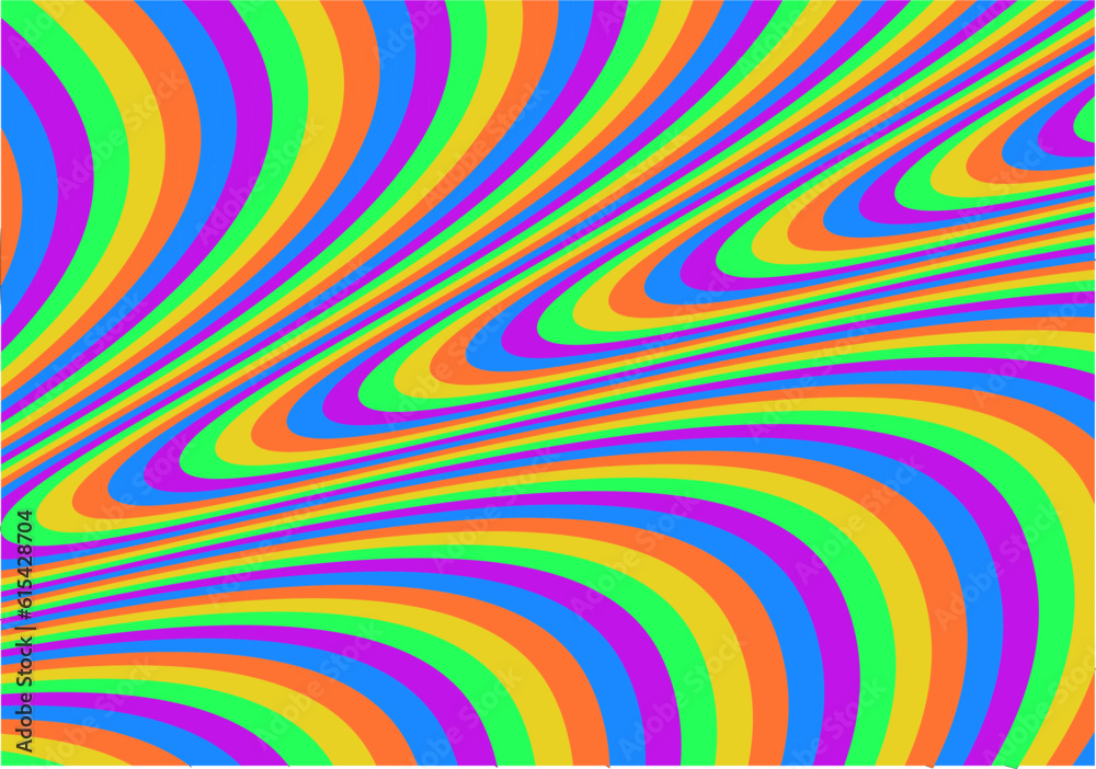 Groovy hippie background. Retro wavy pattern. Abstract psychedelic background. Vector illustration Groovy hippie background. Retro wavy pattern. Abstract psychedelic background. Vector illustration