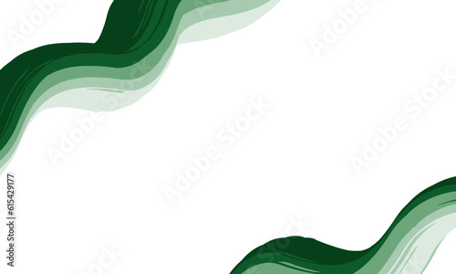 pakistan background with wavy shapes border and copy space. Vector illustration