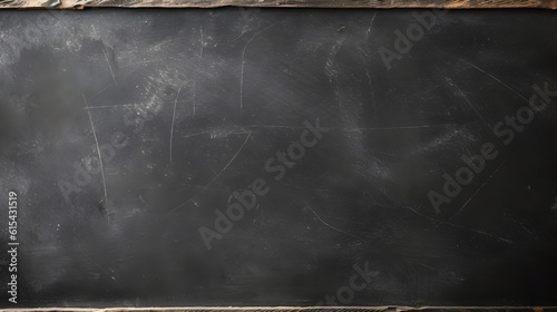 blackboard with chalk on blackboard created with Generative AI