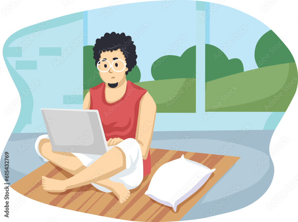 Illustration of office workers. employees. workspace. Illustration of office workers. employees. workspace.