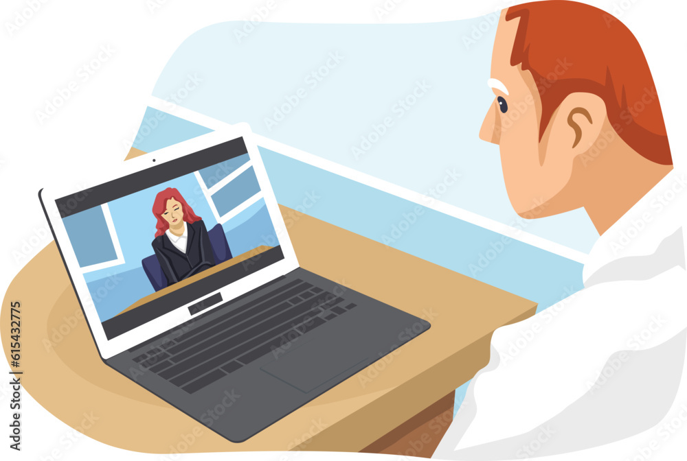 Illustration of office workers. employees. workspace. Illustration of office workers. employees. workspace.