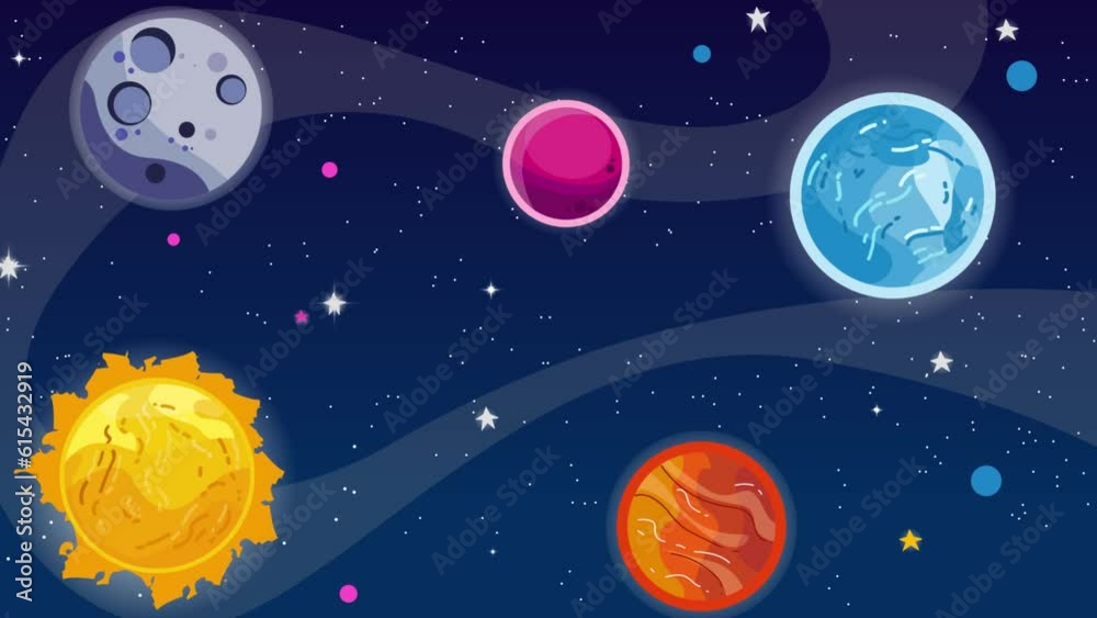 Space Planet Animation Space Planet Animation