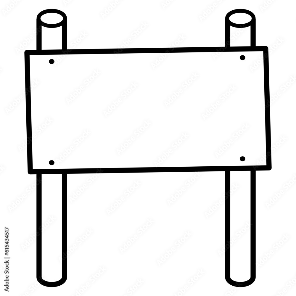 Obraz premium signboard icon