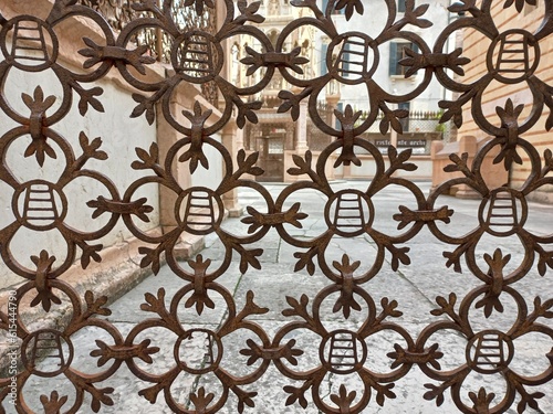 stemma degli Scaligeri, arche scaligere, Verona, Veneto, Italia photo