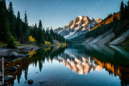 reflection in the lake