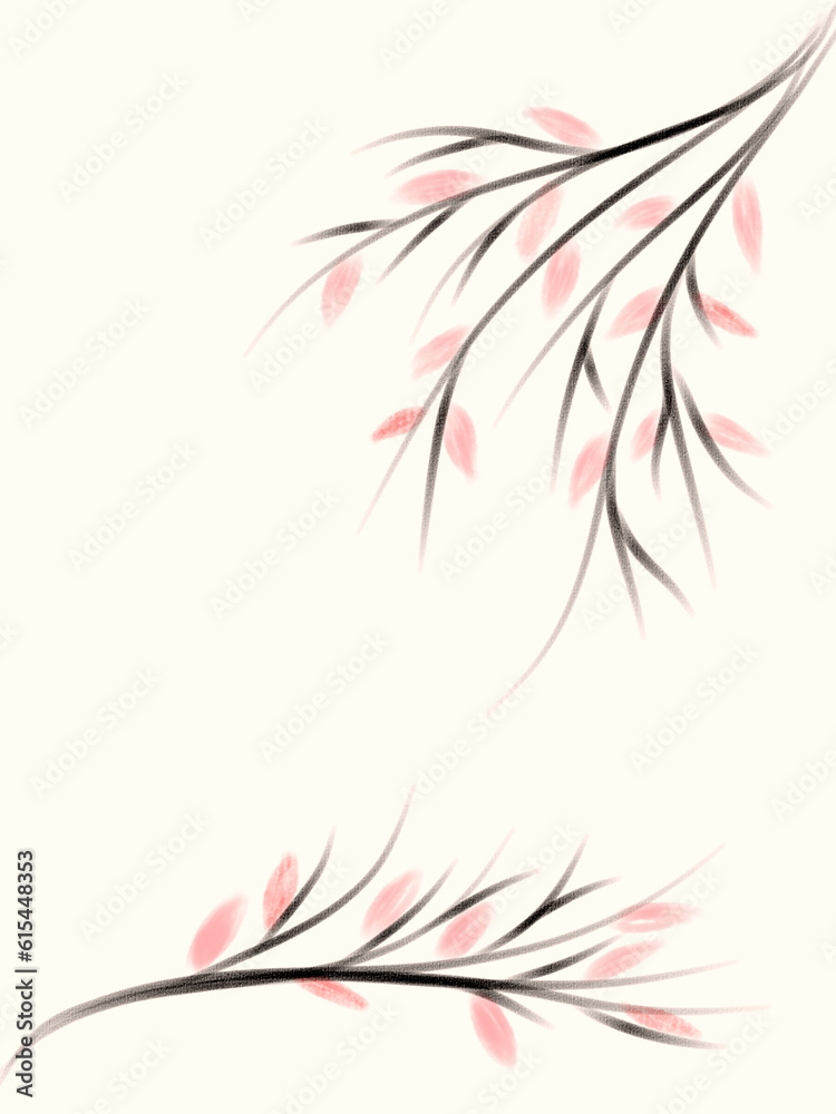 abstract floral background abstract floral background