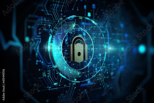 Shielding Digital Frontiers: Cybersecurity Concept Ensuring User Privacy and Security, cybersecurity, concept, user privacy, security, digital protection, data security, online safety,