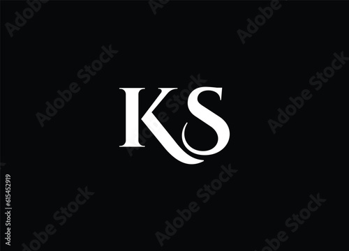 KS letter logo creative design and company logo