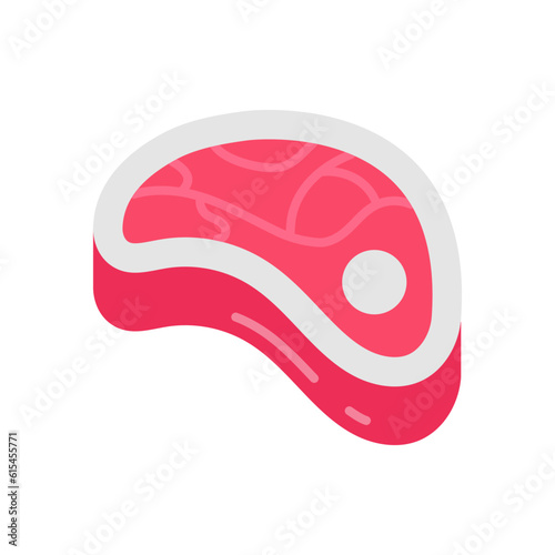 Beef icon in vector. Illustration