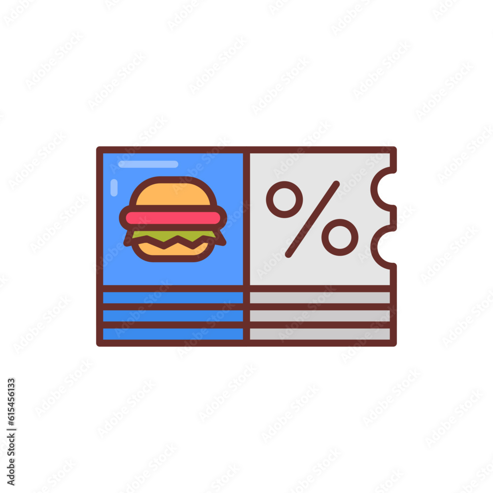 Discount Coupon icon in vector. Illustration Discount Coupon icon in vector. Illustration