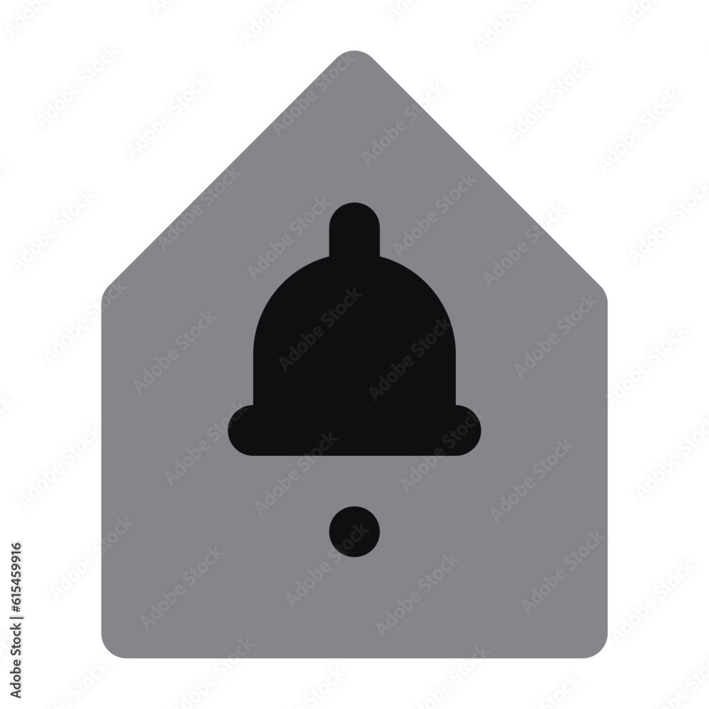Fototapeta premium Home bell icon