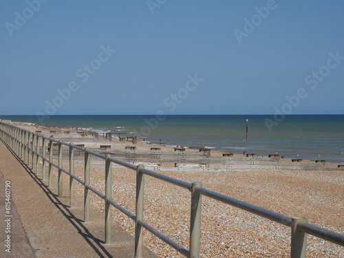 The beach in Bexhill on Sea