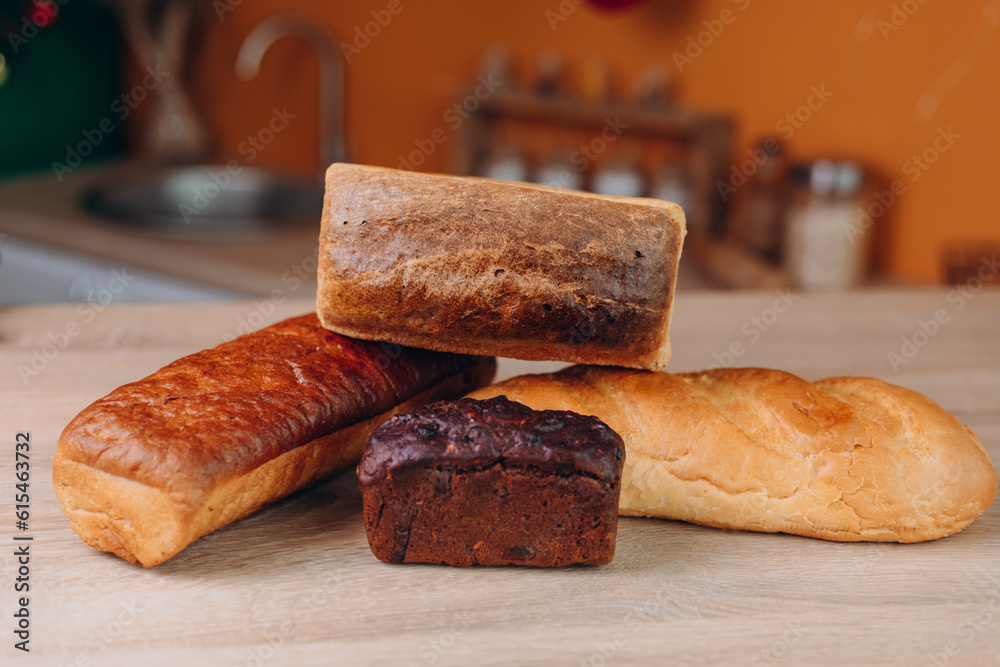 Fragrant and beautiful, freshly baked breads