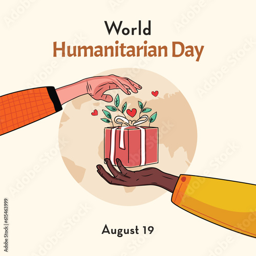 Drawing for international day of humanitarians
