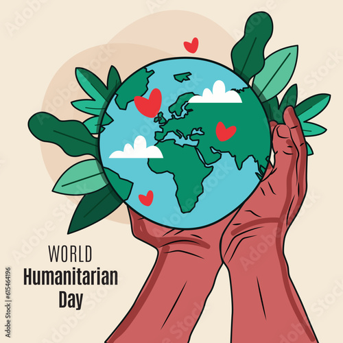Graphic for global humanitarian day