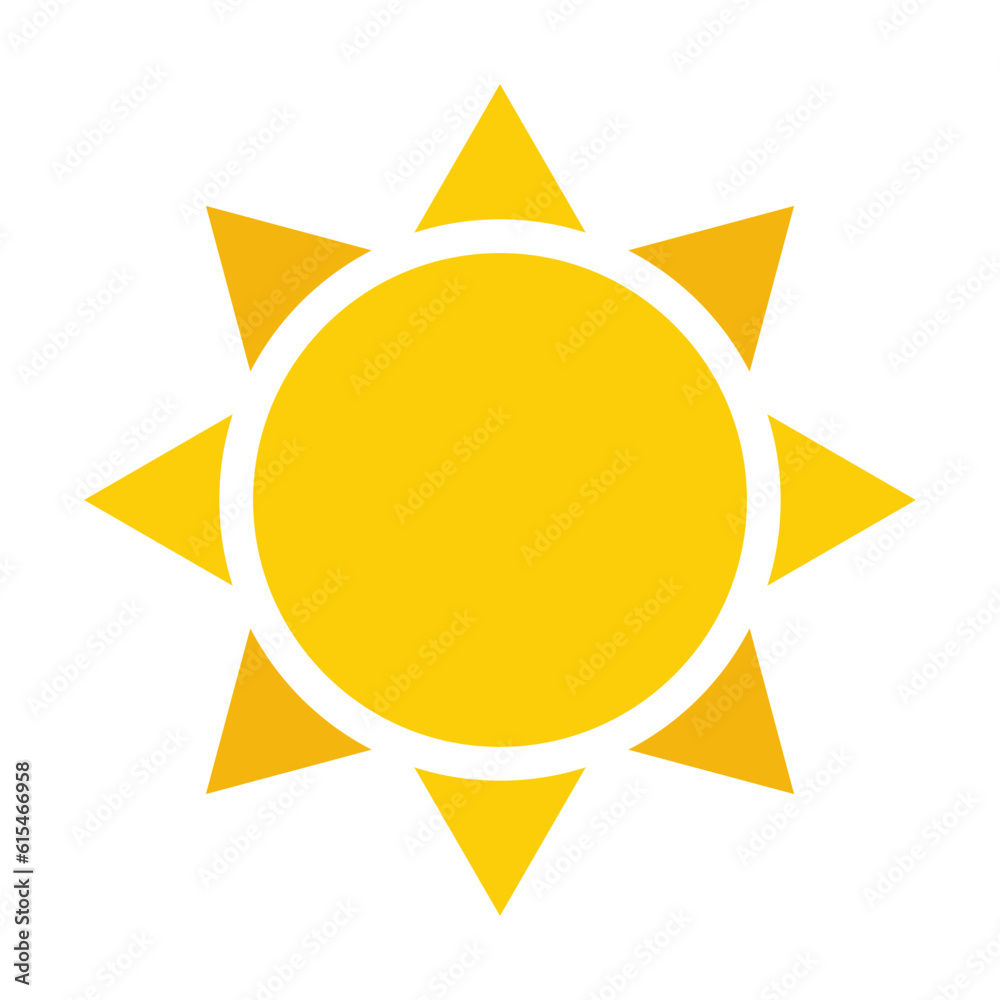 Sun Icon. Sun icon, radiant, warmth and light, celestial body emblem, source of energy and vitality, sun's rays. Vector line icon for Business and Advertising Sun Icon. Sun icon, radiant, warmth and light, celestial body emblem, source of energy and vitality, sun's rays. Vector line icon for Business and Advertising