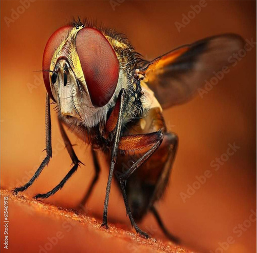 close up of a fly © Thanu