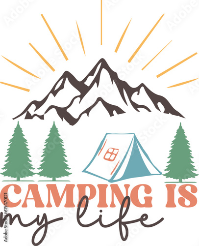 Camping Sublimation Design Bundle 1